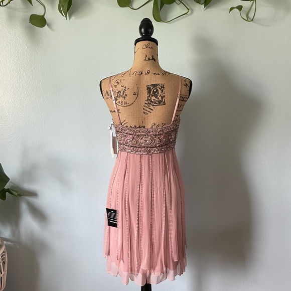 Sue Wong Sequin Flapper Formal Beaded Dress Size 6 NWT - Picture 11 of 15